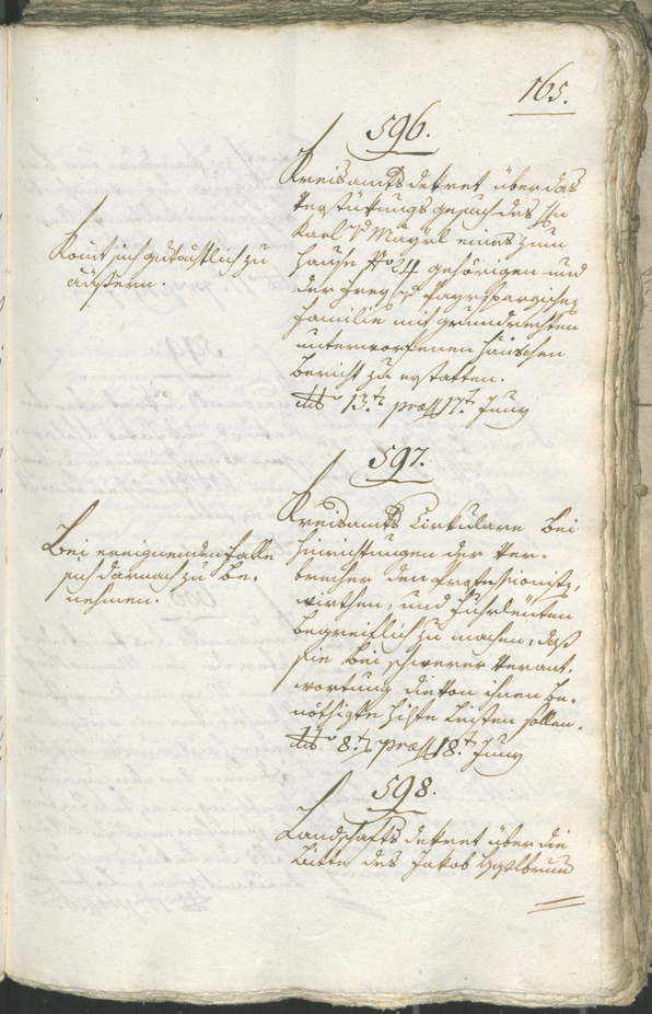 Civic Archives of Bozen-Bolzano - BOhisto Ratsprotokoll 1805 