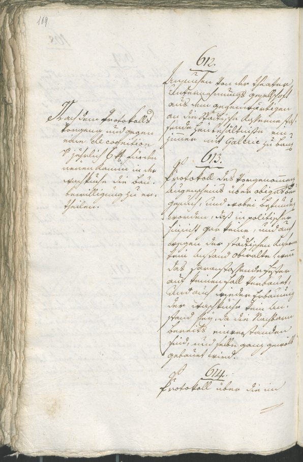 Civic Archives of Bozen-Bolzano - BOhisto Ratsprotokoll 1805 