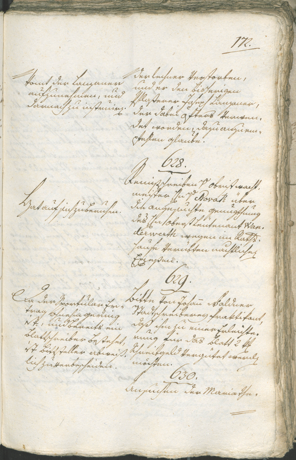 Civic Archives of Bozen-Bolzano - BOhisto Ratsprotokoll 1805 