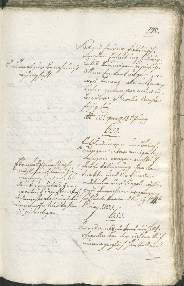 Civic Archives of Bozen-Bolzano - BOhisto Ratsprotokoll 1805 