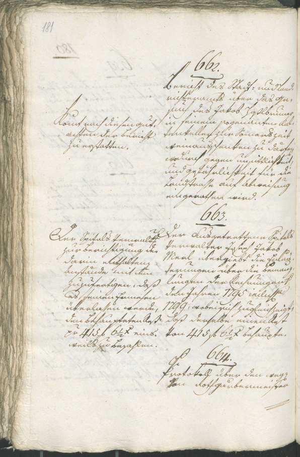 Civic Archives of Bozen-Bolzano - BOhisto Ratsprotokoll 1805 