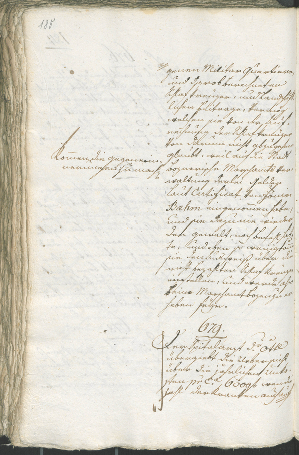 Civic Archives of Bozen-Bolzano - BOhisto Ratsprotokoll 1805 