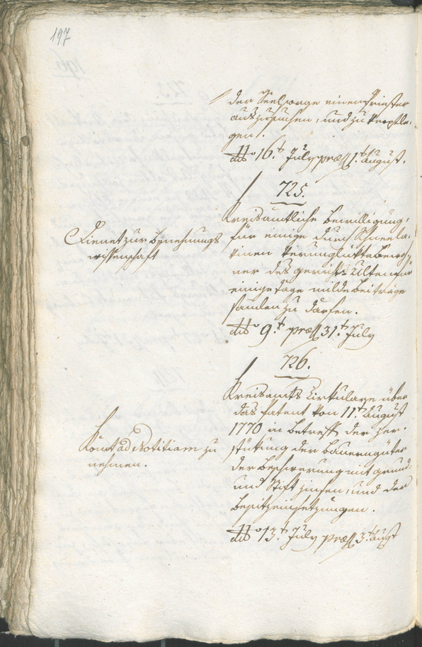 Civic Archives of Bozen-Bolzano - BOhisto Ratsprotokoll 1805 