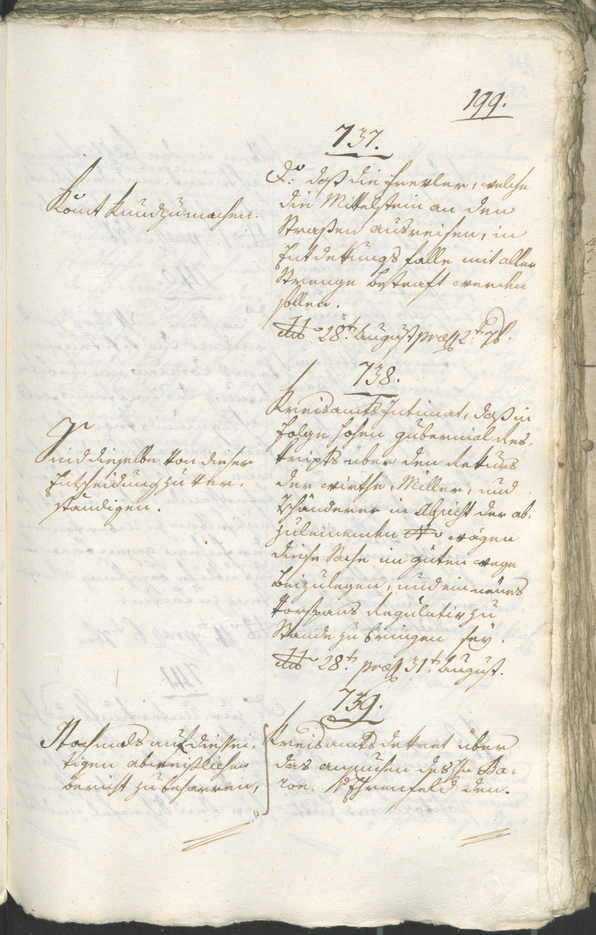 Civic Archives of Bozen-Bolzano - BOhisto Ratsprotokoll 1805 