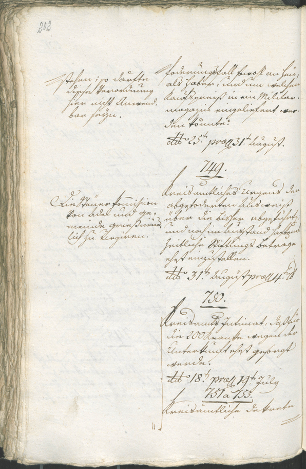 Civic Archives of Bozen-Bolzano - BOhisto Ratsprotokoll 1805 