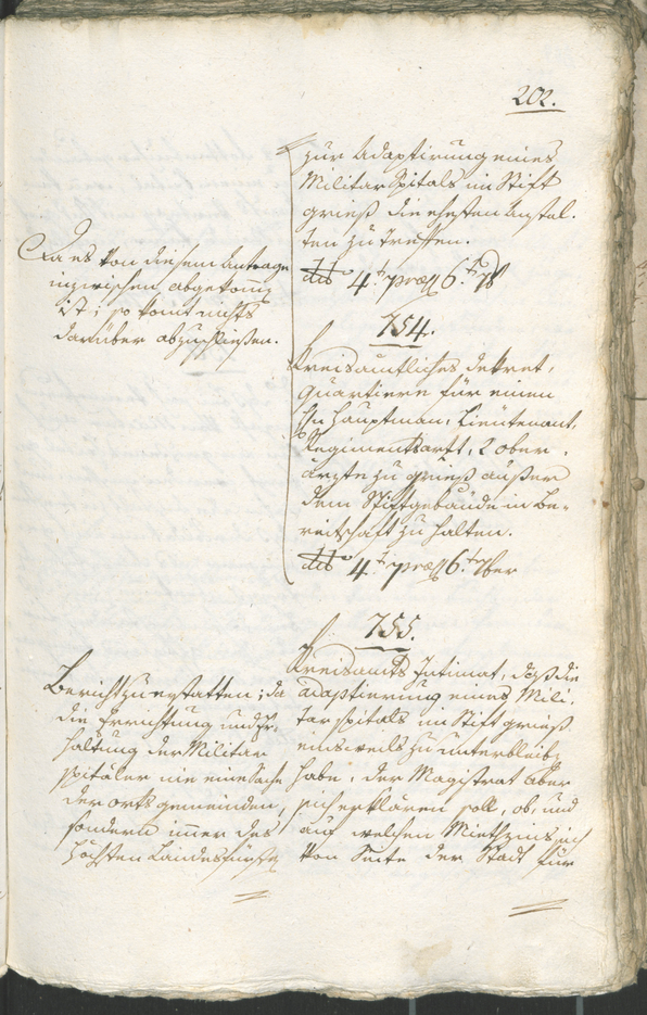 Civic Archives of Bozen-Bolzano - BOhisto Ratsprotokoll 1805 