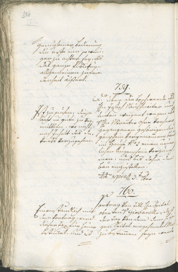 Civic Archives of Bozen-Bolzano - BOhisto Ratsprotokoll 1805 