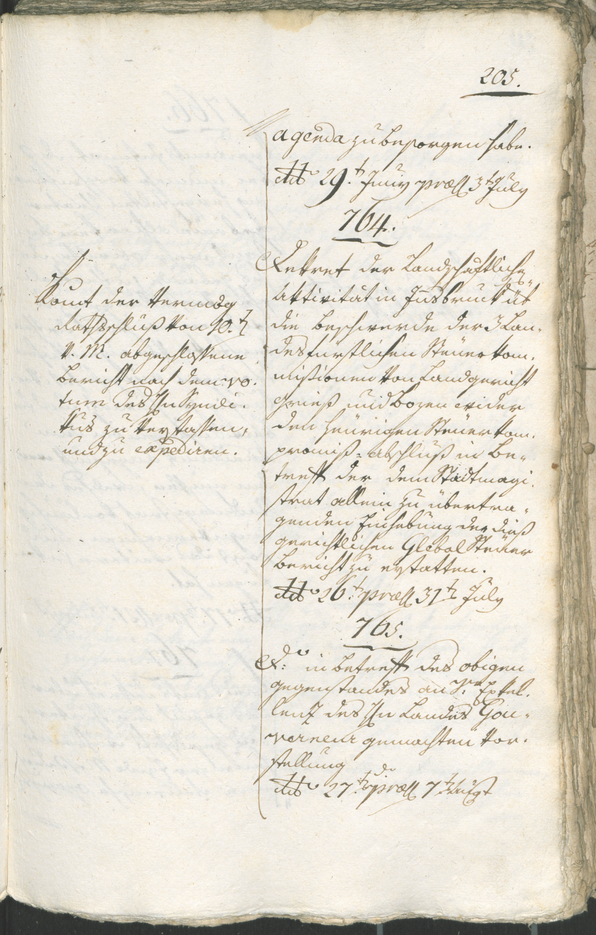 Civic Archives of Bozen-Bolzano - BOhisto Ratsprotokoll 1805 