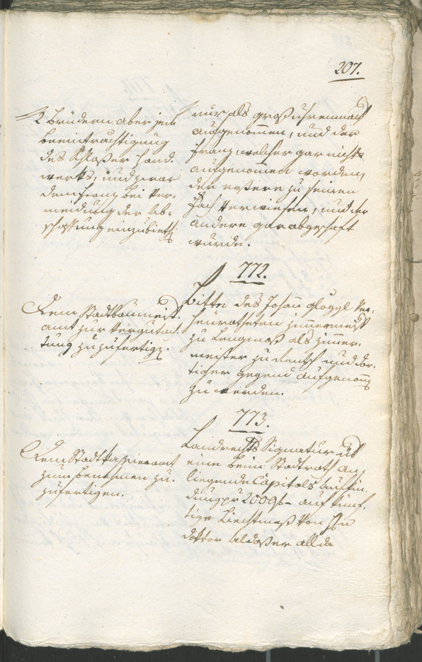 Civic Archives of Bozen-Bolzano - BOhisto Ratsprotokoll 1805 