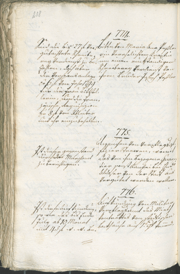 Civic Archives of Bozen-Bolzano - BOhisto Ratsprotokoll 1805 