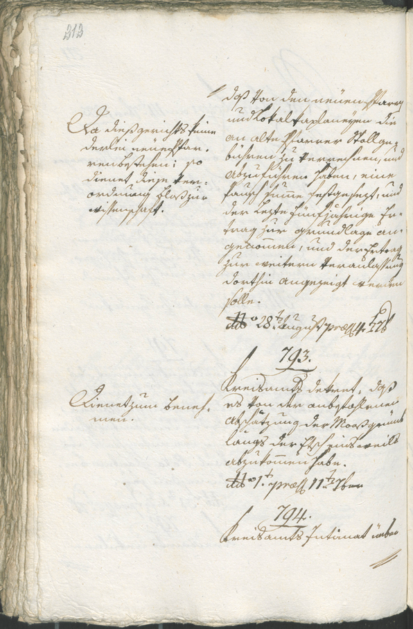 Civic Archives of Bozen-Bolzano - BOhisto Ratsprotokoll 1805 