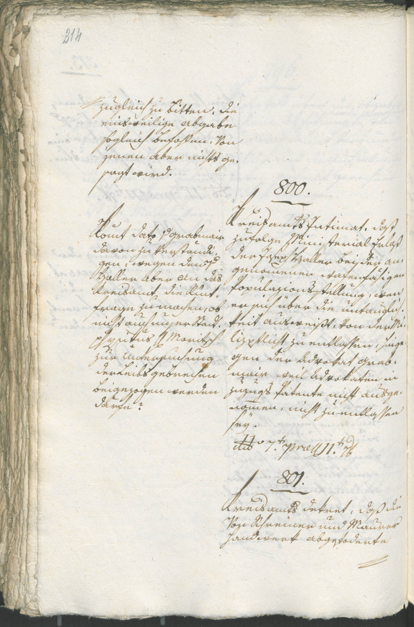 Civic Archives of Bozen-Bolzano - BOhisto Ratsprotokoll 1805 