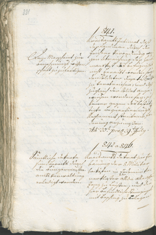 Civic Archives of Bozen-Bolzano - BOhisto Ratsprotokoll 1805 