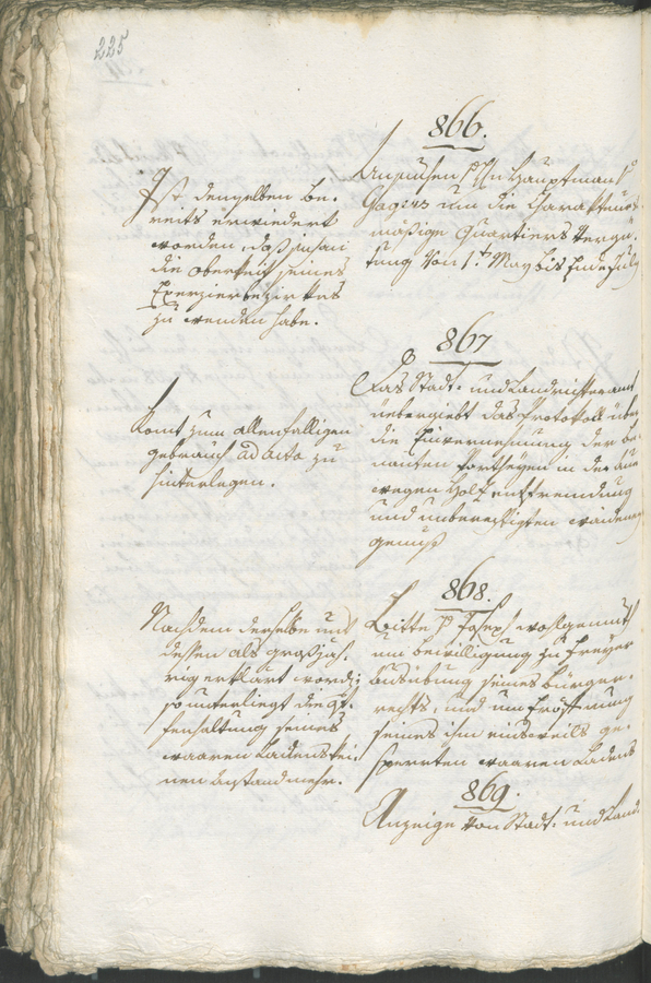 Civic Archives of Bozen-Bolzano - BOhisto Ratsprotokoll 1805 