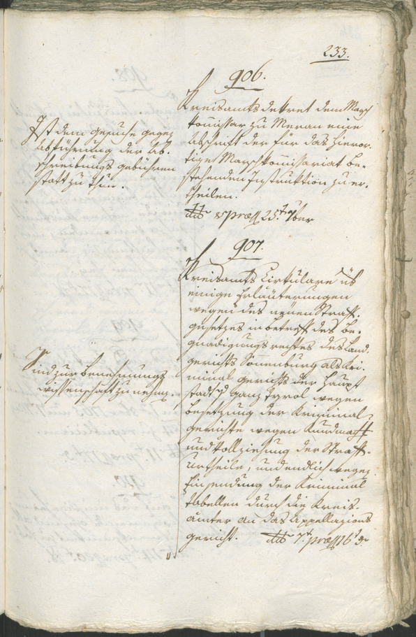 Civic Archives of Bozen-Bolzano - BOhisto Ratsprotokoll 1805 