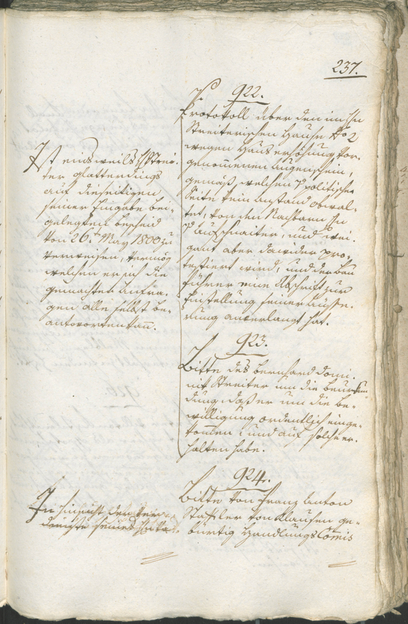 Civic Archives of Bozen-Bolzano - BOhisto Ratsprotokoll 1805 