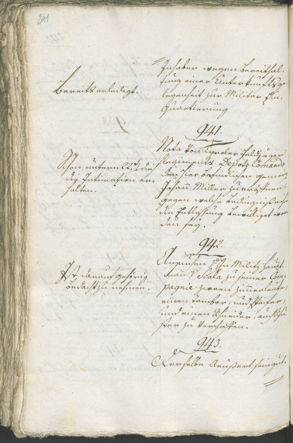 Civic Archives of Bozen-Bolzano - BOhisto Ratsprotokoll 1805 