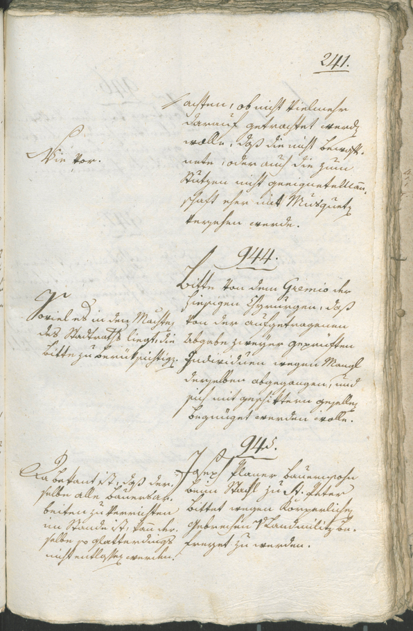 Civic Archives of Bozen-Bolzano - BOhisto Ratsprotokoll 1805 