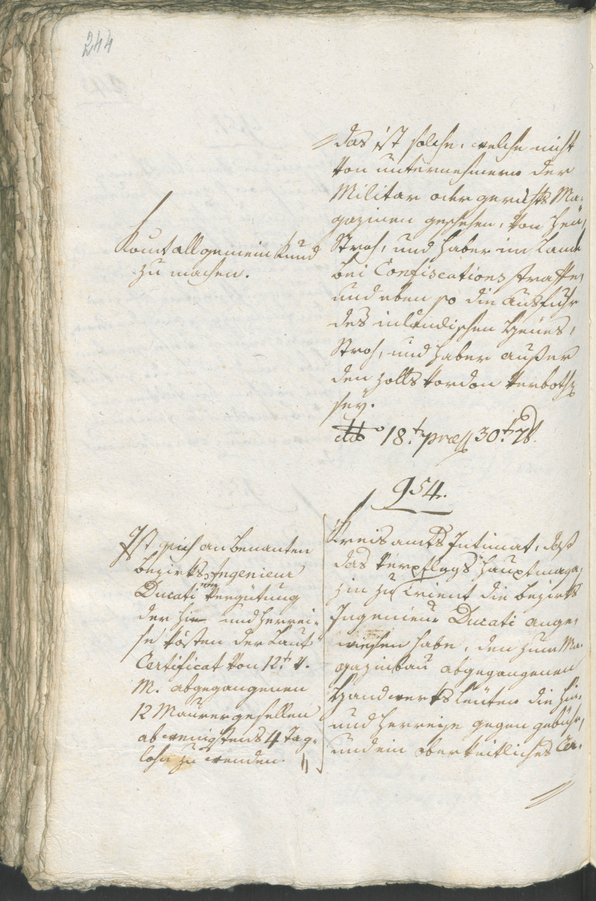 Civic Archives of Bozen-Bolzano - BOhisto Ratsprotokoll 1805 