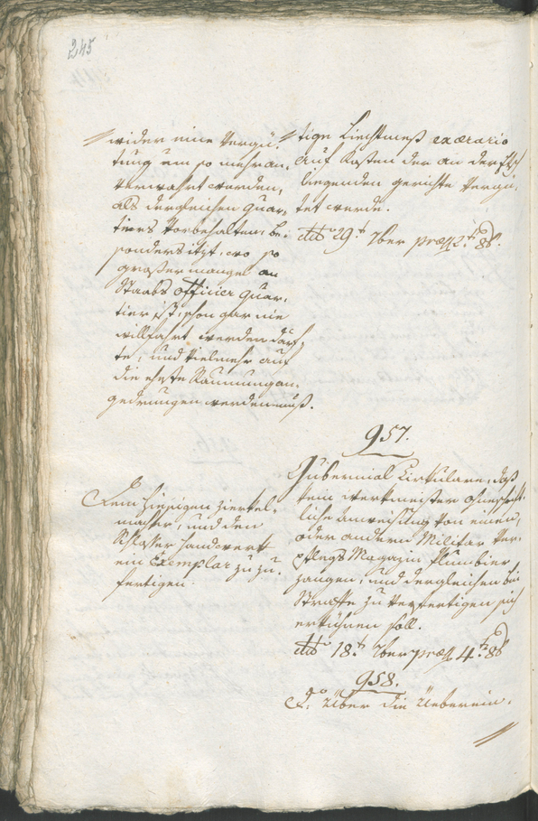 Civic Archives of Bozen-Bolzano - BOhisto Ratsprotokoll 1805 