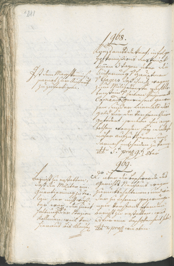 Civic Archives of Bozen-Bolzano - BOhisto Ratsprotokoll 1805 