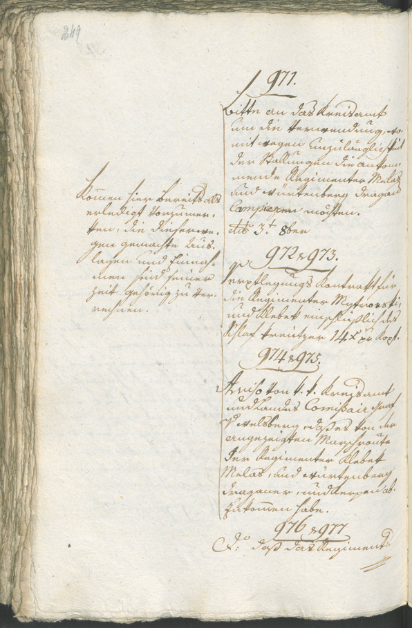 Civic Archives of Bozen-Bolzano - BOhisto Ratsprotokoll 1805 