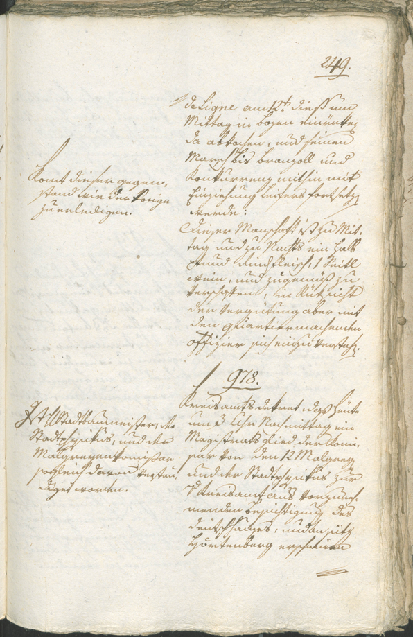 Civic Archives of Bozen-Bolzano - BOhisto Ratsprotokoll 1805 