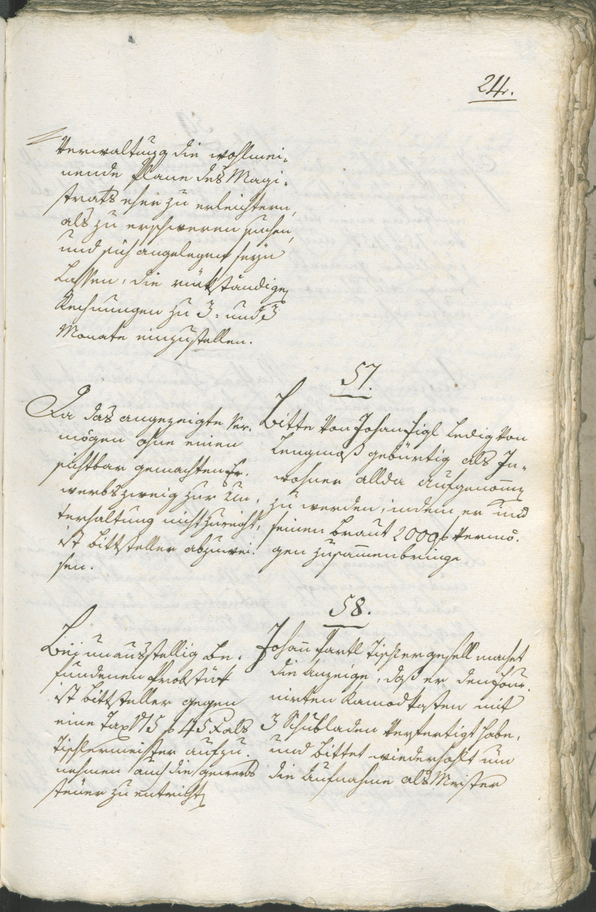 Civic Archives of Bozen-Bolzano - BOhisto Ratsprotokoll 1805 