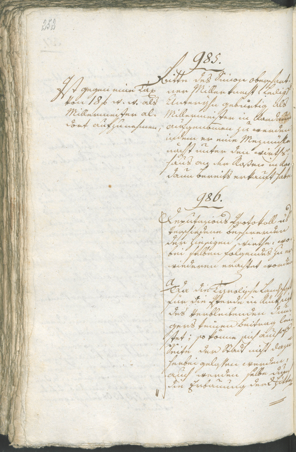 Civic Archives of Bozen-Bolzano - BOhisto Ratsprotokoll 1805 