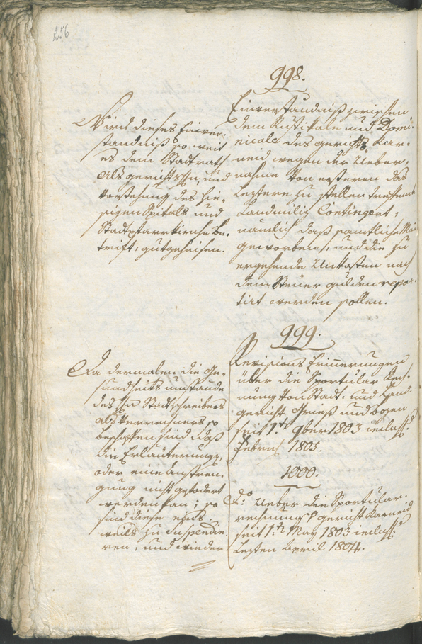 Civic Archives of Bozen-Bolzano - BOhisto Ratsprotokoll 1805 