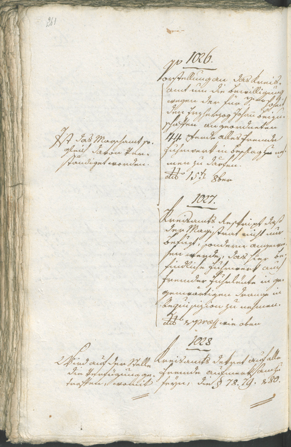 Civic Archives of Bozen-Bolzano - BOhisto Ratsprotokoll 1805 