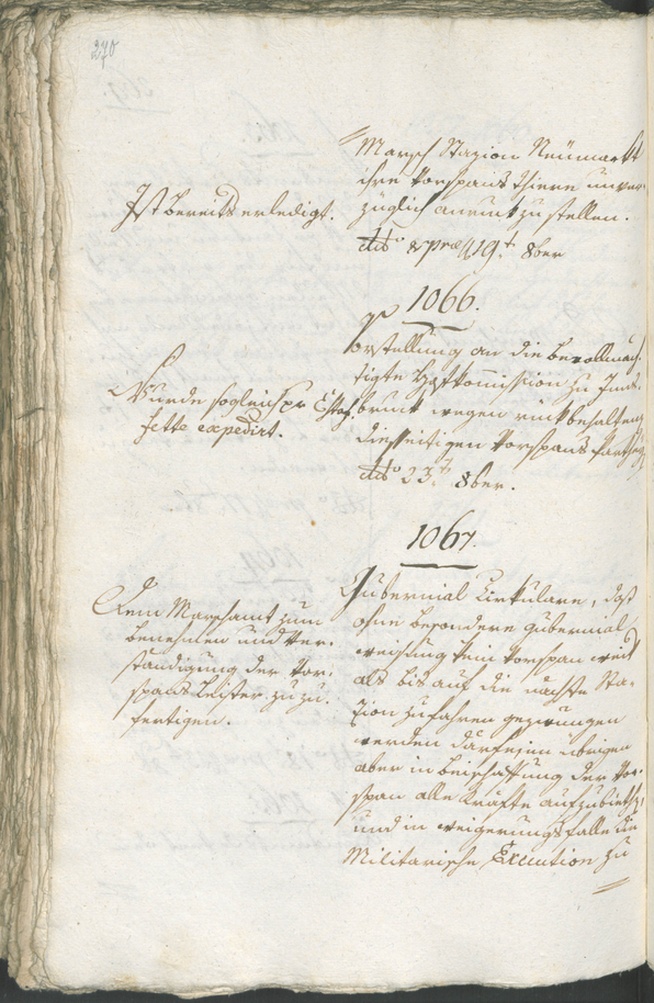 Civic Archives of Bozen-Bolzano - BOhisto Ratsprotokoll 1805 