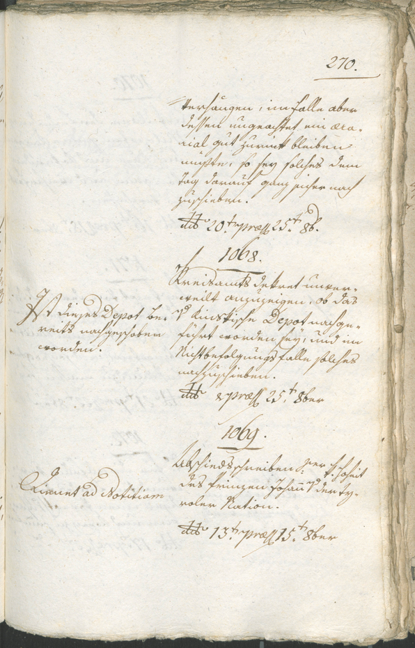 Civic Archives of Bozen-Bolzano - BOhisto Ratsprotokoll 1805 