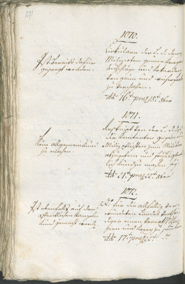 Civic Archives of Bozen-Bolzano - BOhisto Ratsprotokoll 1805 