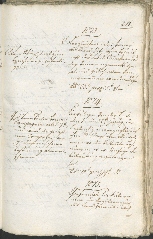 Civic Archives of Bozen-Bolzano - BOhisto Ratsprotokoll 1805 