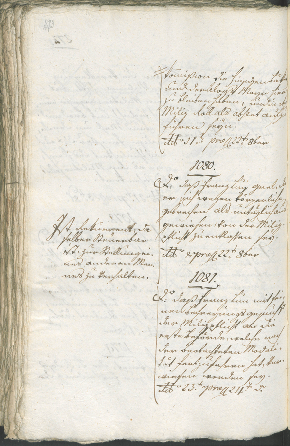 Civic Archives of Bozen-Bolzano - BOhisto Ratsprotokoll 1805 