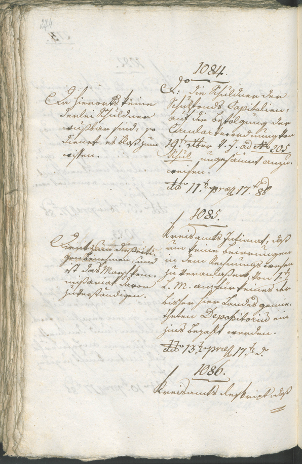 Civic Archives of Bozen-Bolzano - BOhisto Ratsprotokoll 1805 