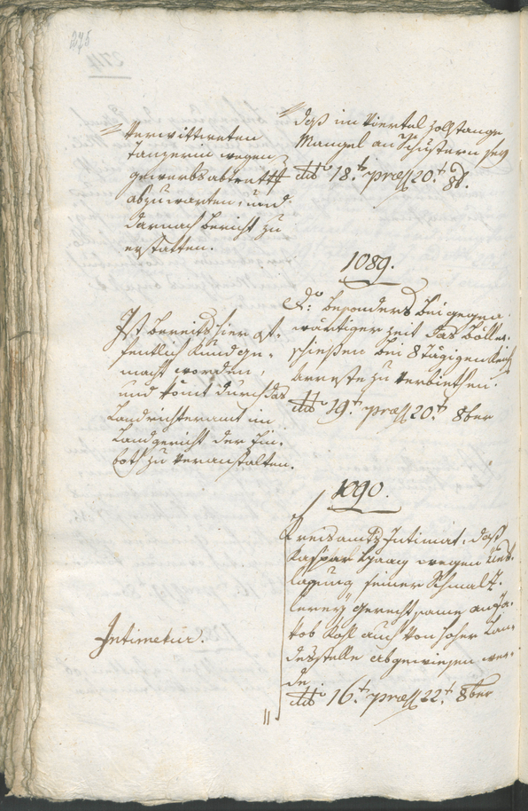 Civic Archives of Bozen-Bolzano - BOhisto Ratsprotokoll 1805 