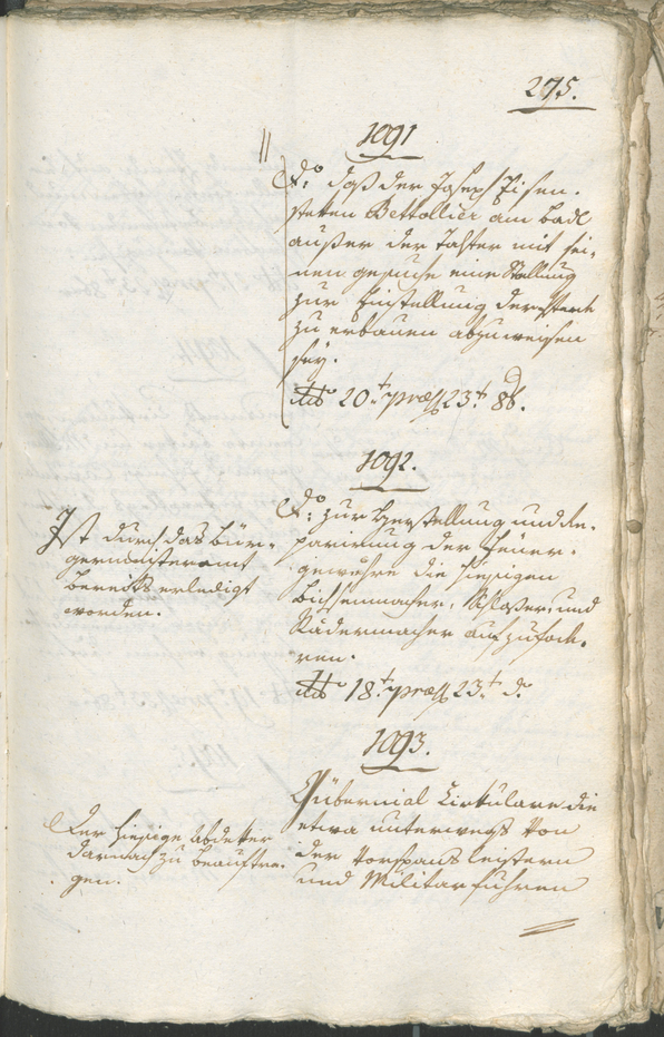 Civic Archives of Bozen-Bolzano - BOhisto Ratsprotokoll 1805 