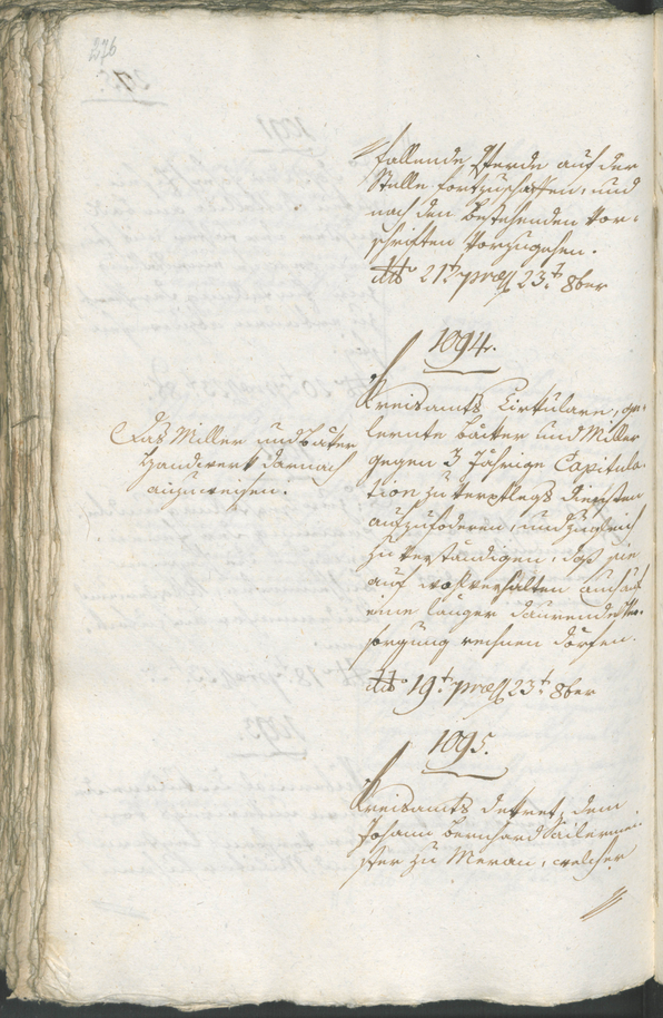 Civic Archives of Bozen-Bolzano - BOhisto Ratsprotokoll 1805 