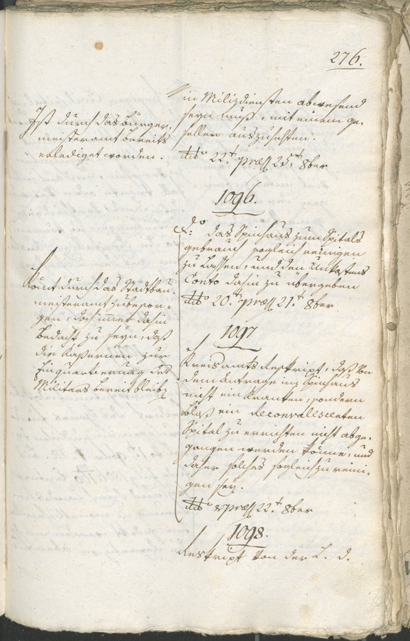 Civic Archives of Bozen-Bolzano - BOhisto Ratsprotokoll 1805 