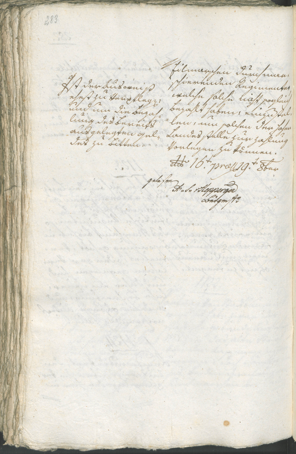 Civic Archives of Bozen-Bolzano - BOhisto Ratsprotokoll 1805 