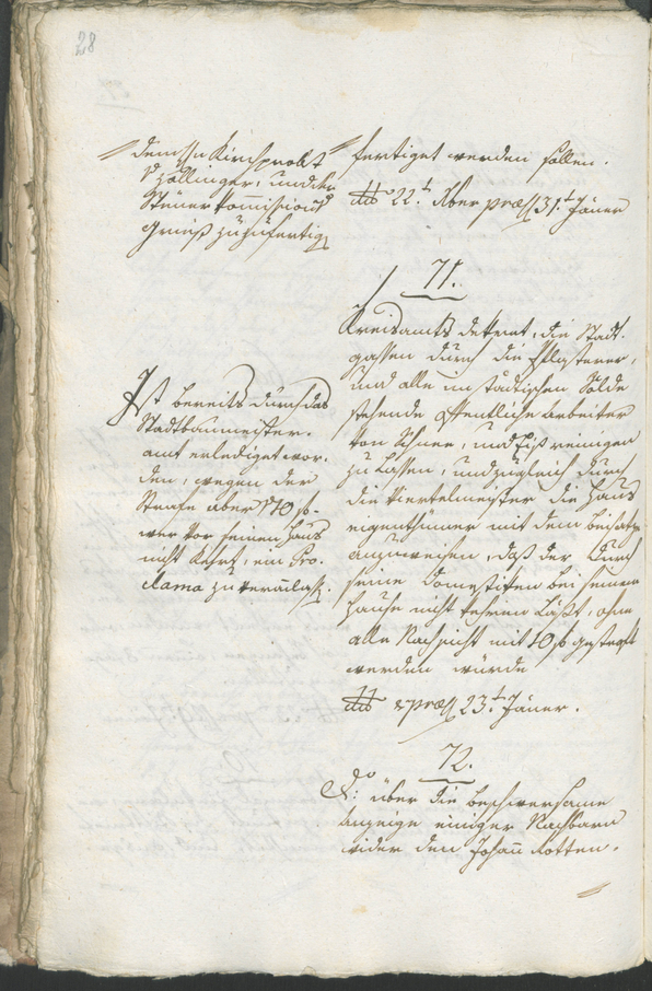 Civic Archives of Bozen-Bolzano - BOhisto Ratsprotokoll 1805 