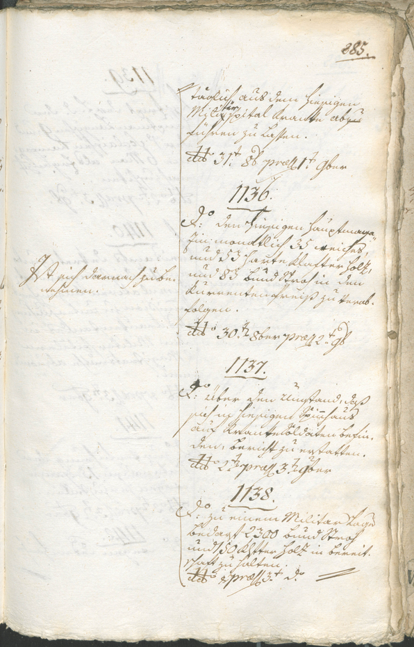 Civic Archives of Bozen-Bolzano - BOhisto Ratsprotokoll 1805 