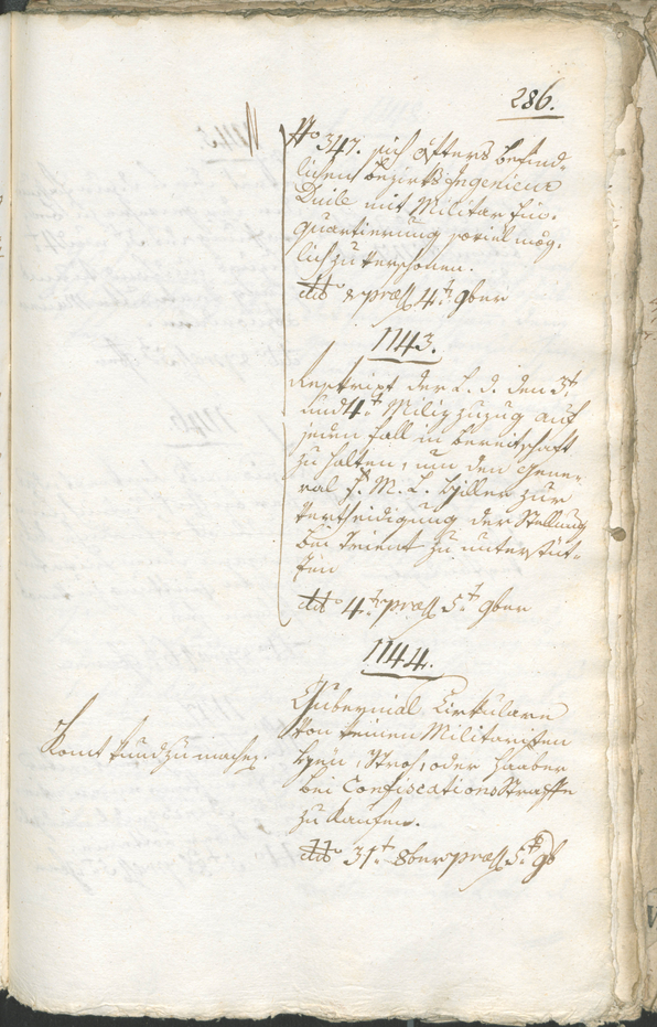 Civic Archives of Bozen-Bolzano - BOhisto Ratsprotokoll 1805 