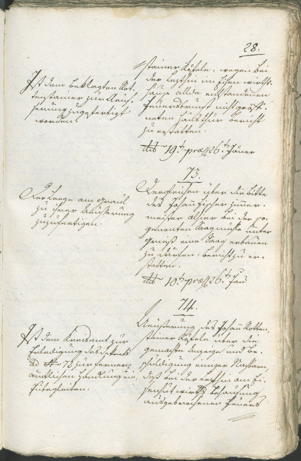 Civic Archives of Bozen-Bolzano - BOhisto Ratsprotokoll 1805 