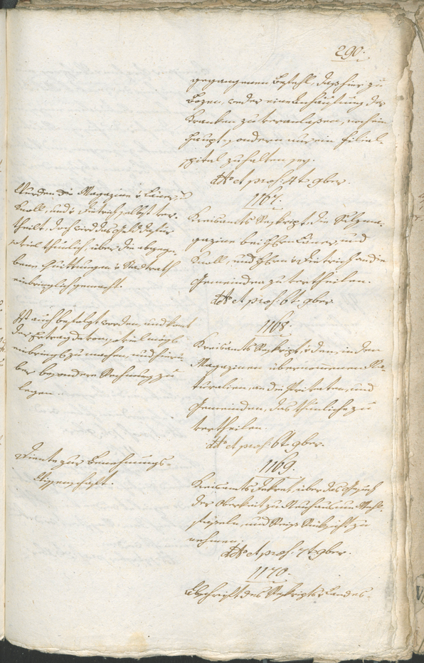 Civic Archives of Bozen-Bolzano - BOhisto Ratsprotokoll 1805 