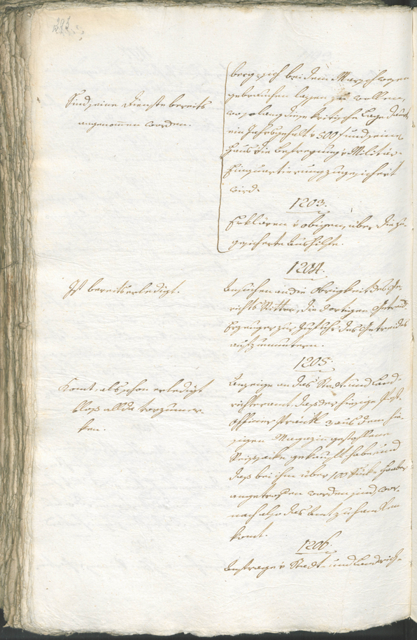 Civic Archives of Bozen-Bolzano - BOhisto Ratsprotokoll 1805 