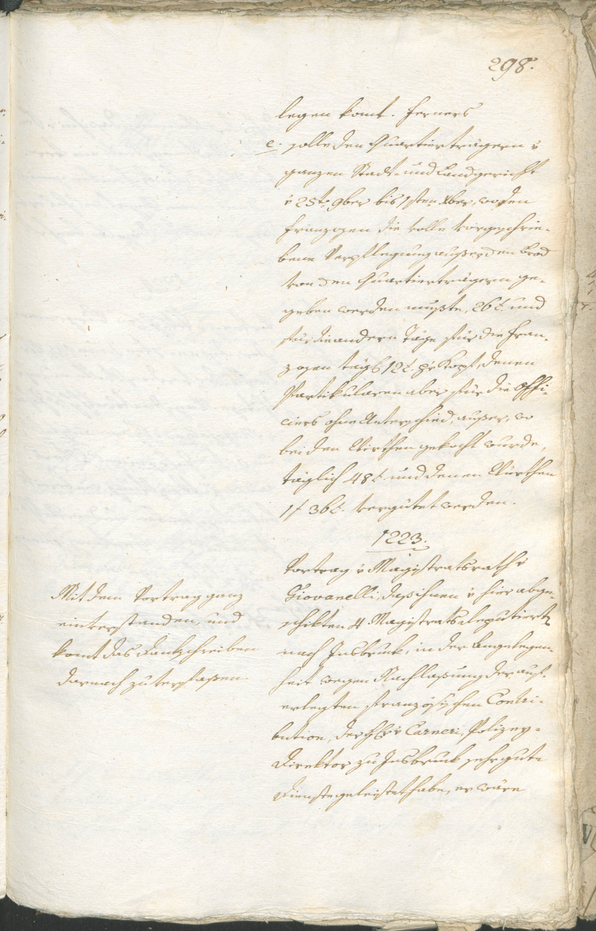 Civic Archives of Bozen-Bolzano - BOhisto Ratsprotokoll 1805 