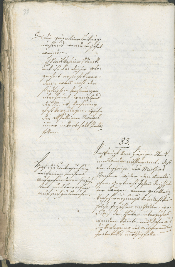 Civic Archives of Bozen-Bolzano - BOhisto Ratsprotokoll 1805 